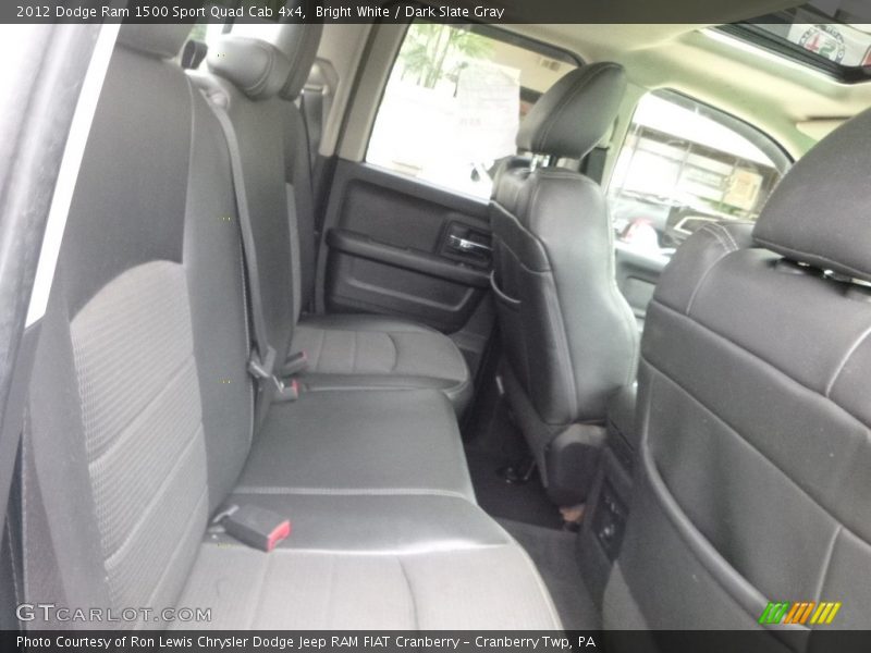 Bright White / Dark Slate Gray 2012 Dodge Ram 1500 Sport Quad Cab 4x4