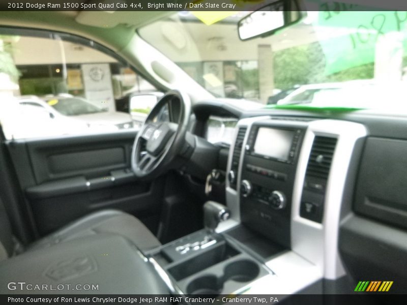 Bright White / Dark Slate Gray 2012 Dodge Ram 1500 Sport Quad Cab 4x4