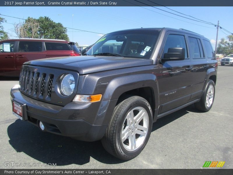 Granite Crystal Metallic / Dark Slate Gray 2017 Jeep Patriot Sport