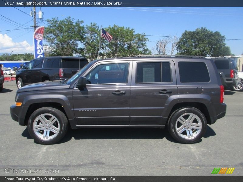 Granite Crystal Metallic / Dark Slate Gray 2017 Jeep Patriot Sport