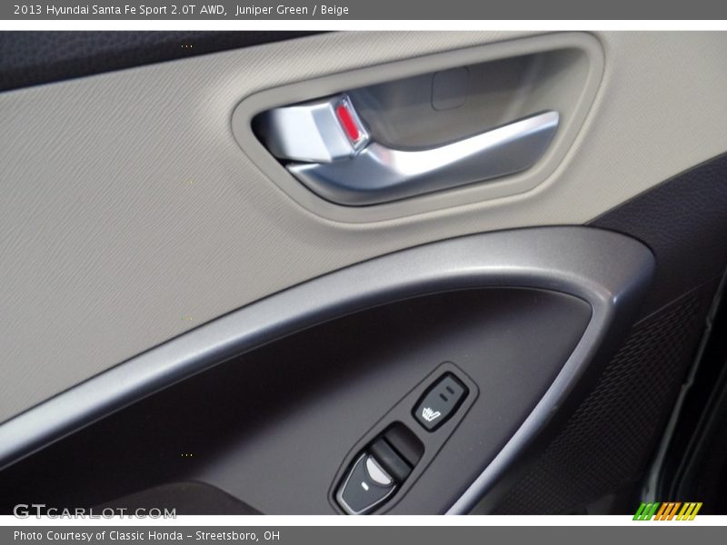 Juniper Green / Beige 2013 Hyundai Santa Fe Sport 2.0T AWD