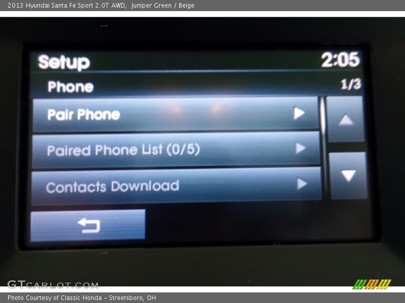 Juniper Green / Beige 2013 Hyundai Santa Fe Sport 2.0T AWD