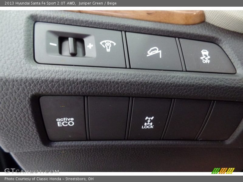 Juniper Green / Beige 2013 Hyundai Santa Fe Sport 2.0T AWD