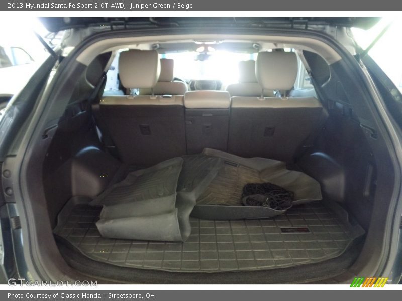 Juniper Green / Beige 2013 Hyundai Santa Fe Sport 2.0T AWD