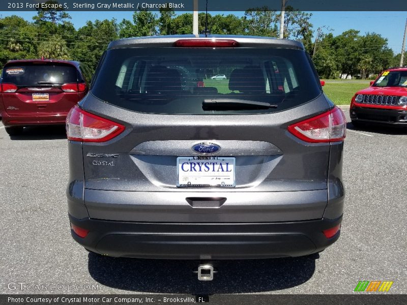 Sterling Gray Metallic / Charcoal Black 2013 Ford Escape S