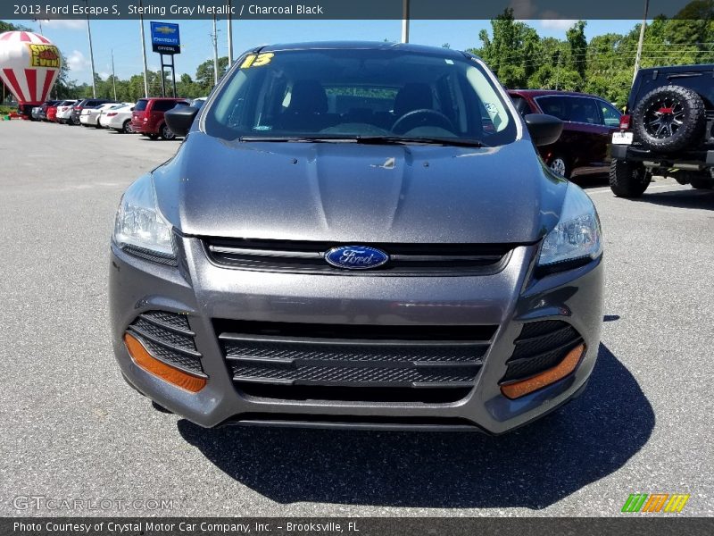 Sterling Gray Metallic / Charcoal Black 2013 Ford Escape S