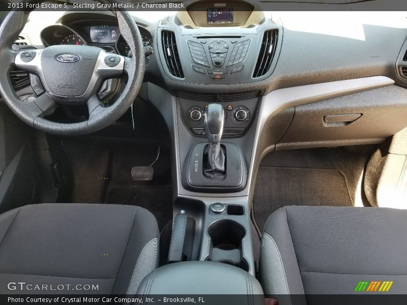 Sterling Gray Metallic / Charcoal Black 2013 Ford Escape S
