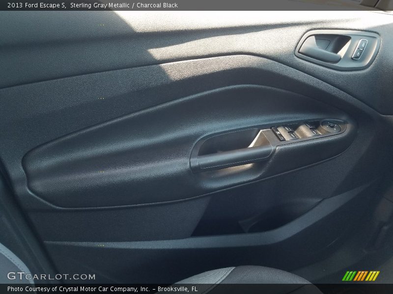 Sterling Gray Metallic / Charcoal Black 2013 Ford Escape S