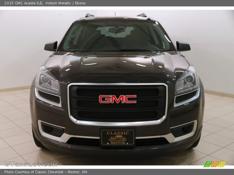 Iridium Metallic / Ebony 2015 GMC Acadia SLE