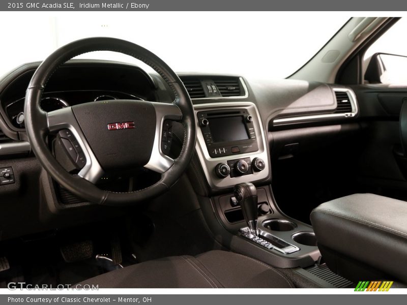 Iridium Metallic / Ebony 2015 GMC Acadia SLE