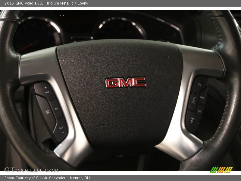 Iridium Metallic / Ebony 2015 GMC Acadia SLE