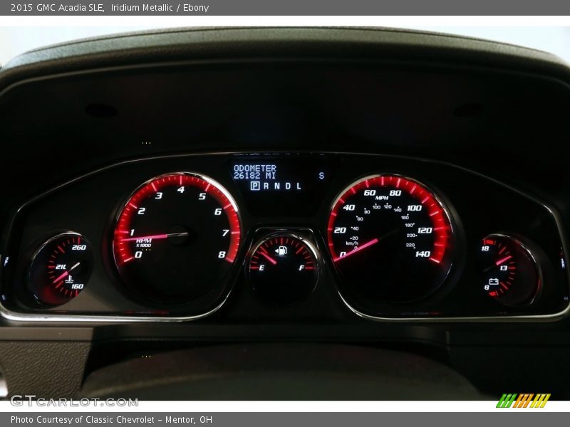 Iridium Metallic / Ebony 2015 GMC Acadia SLE