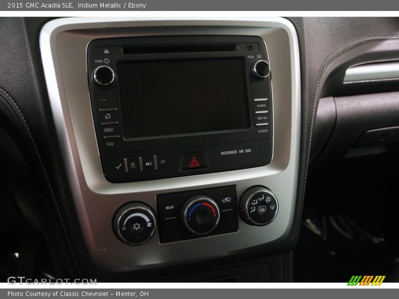 Iridium Metallic / Ebony 2015 GMC Acadia SLE