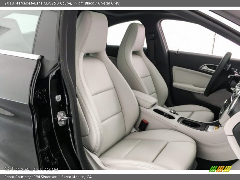 Night Black / Crystal Grey 2018 Mercedes-Benz CLA 250 Coupe