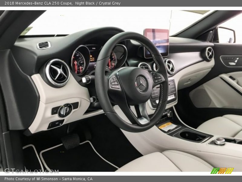 Night Black / Crystal Grey 2018 Mercedes-Benz CLA 250 Coupe