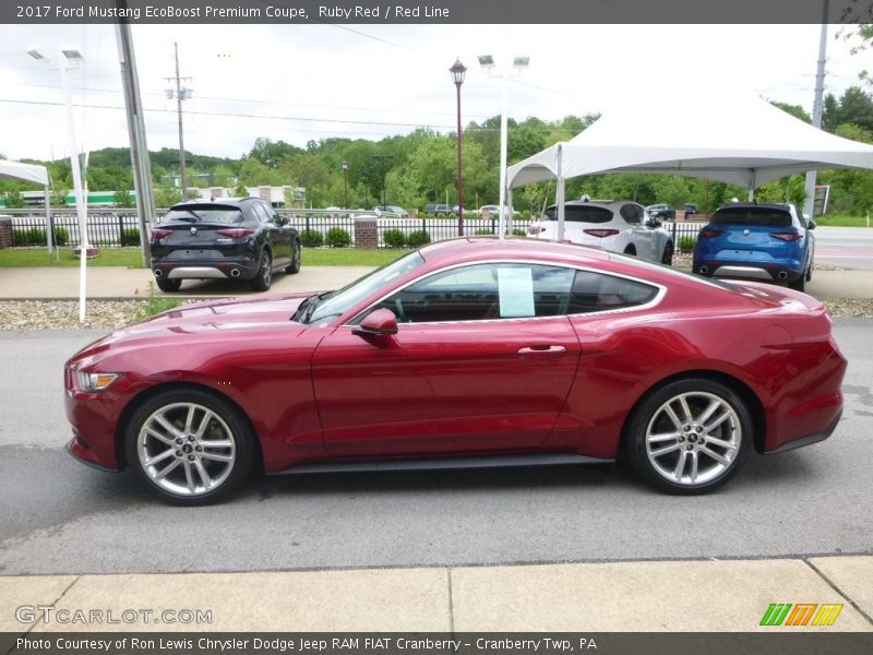  2017 Mustang EcoBoost Premium Coupe Ruby Red