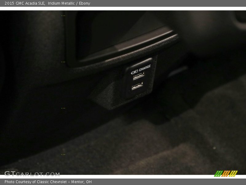 Iridium Metallic / Ebony 2015 GMC Acadia SLE