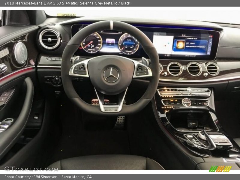 Dashboard of 2018 E AMG 63 S 4Matic