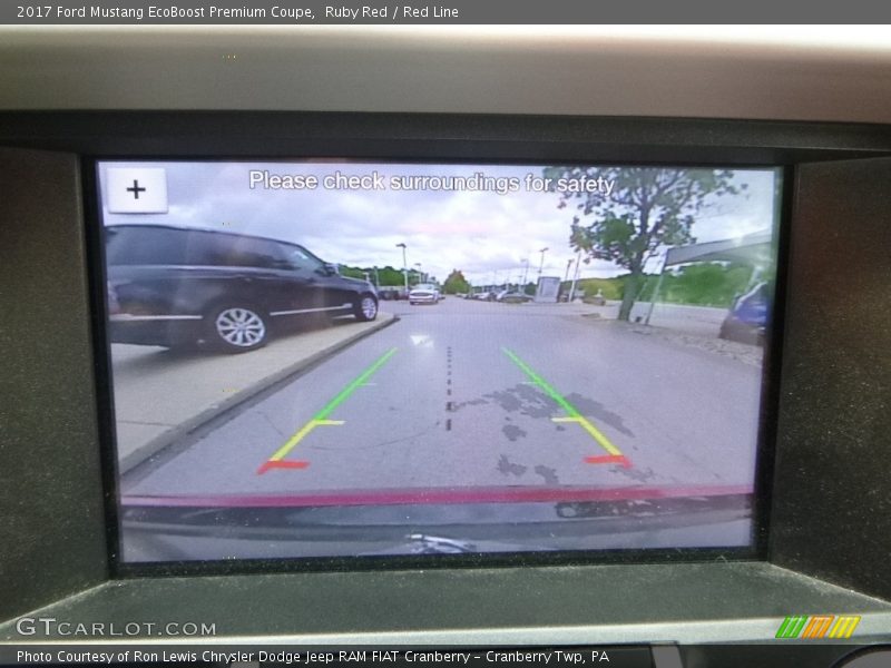 Ruby Red / Red Line 2017 Ford Mustang EcoBoost Premium Coupe