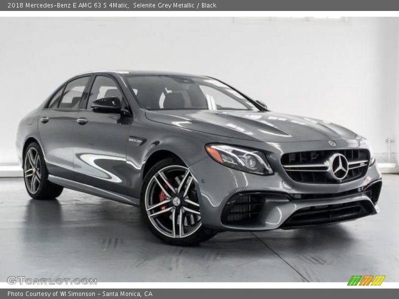 Front 3/4 View of 2018 E AMG 63 S 4Matic