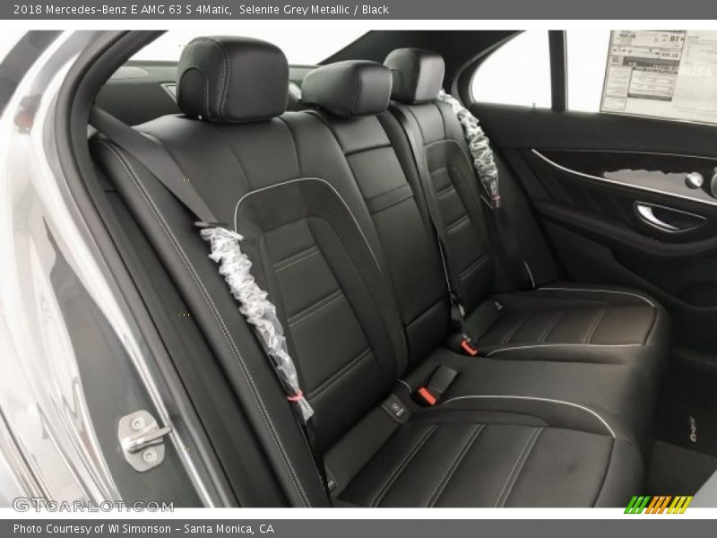 Rear Seat of 2018 E AMG 63 S 4Matic