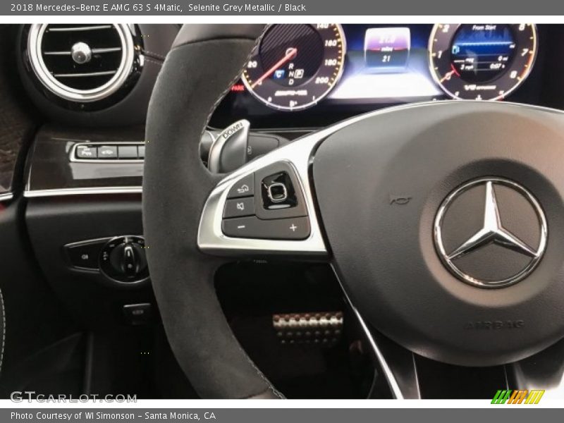  2018 E AMG 63 S 4Matic Steering Wheel