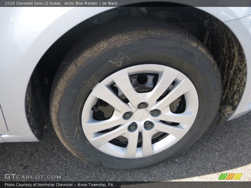 Arctic Blue Metallic / Jet Black 2018 Chevrolet Sonic LS Sedan