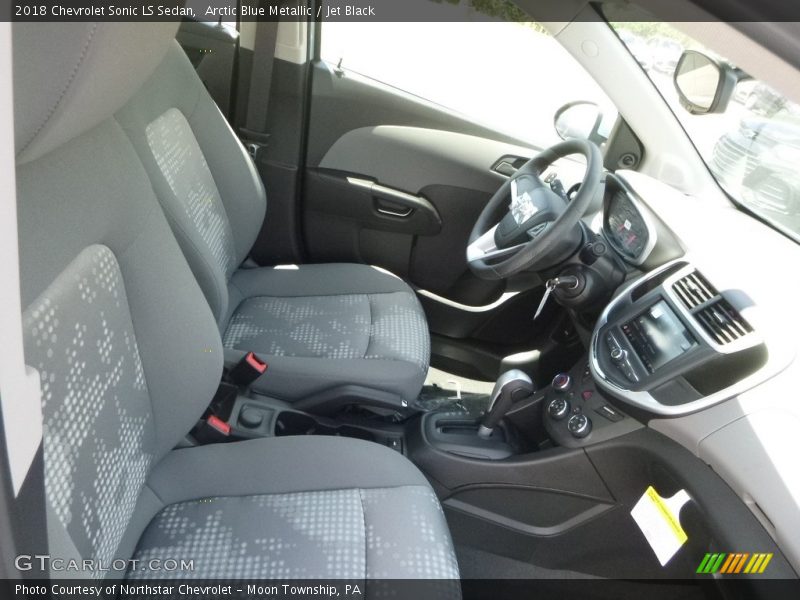 Arctic Blue Metallic / Jet Black 2018 Chevrolet Sonic LS Sedan
