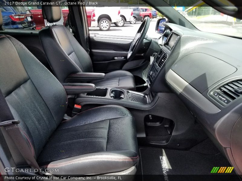 Octane Red / Black 2017 Dodge Grand Caravan GT
