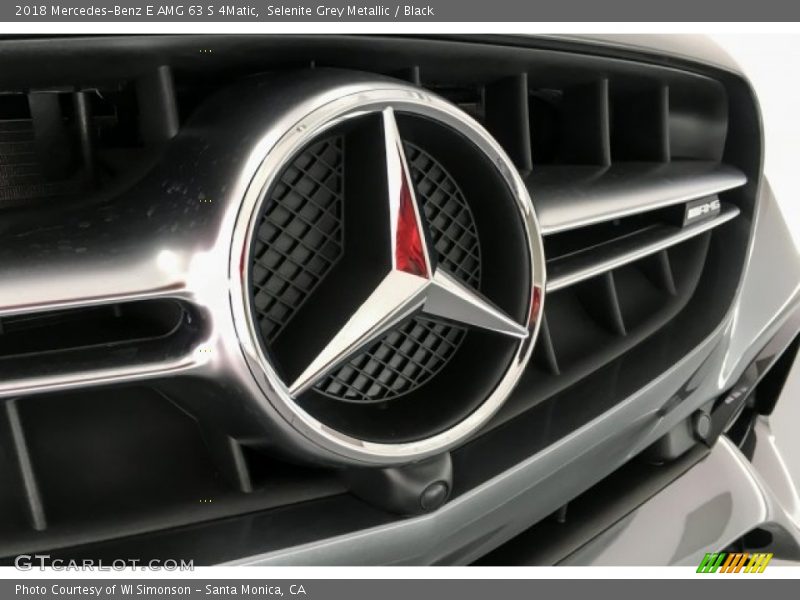 Selenite Grey Metallic / Black 2018 Mercedes-Benz E AMG 63 S 4Matic