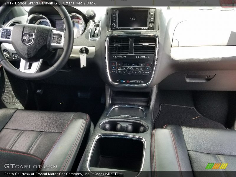 Octane Red / Black 2017 Dodge Grand Caravan GT