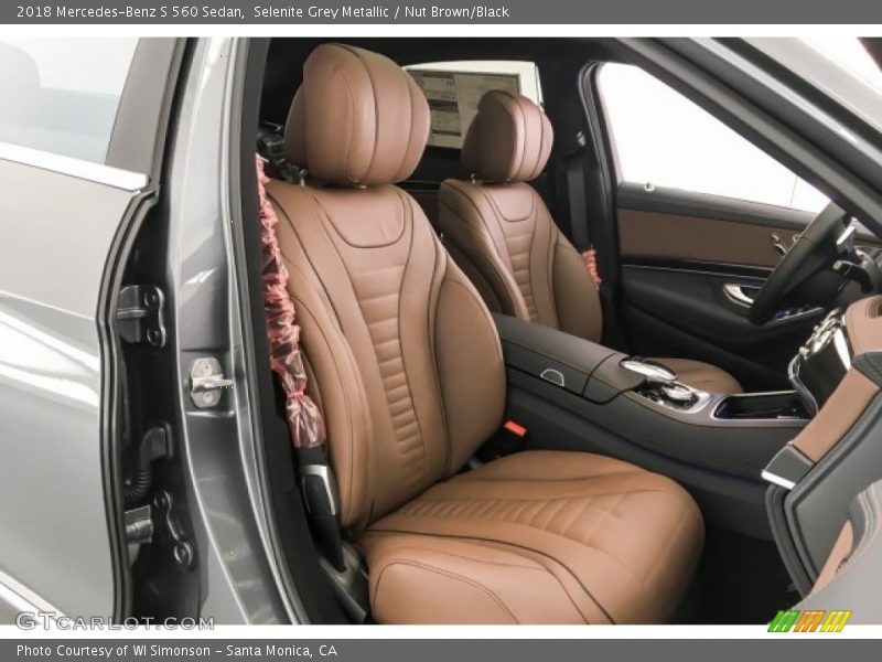 Selenite Grey Metallic / Nut Brown/Black 2018 Mercedes-Benz S 560 Sedan