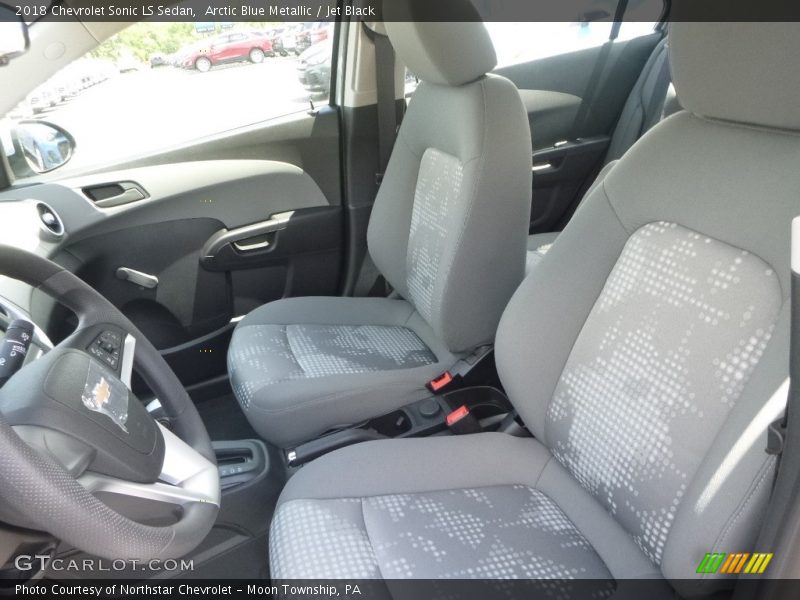 Arctic Blue Metallic / Jet Black 2018 Chevrolet Sonic LS Sedan