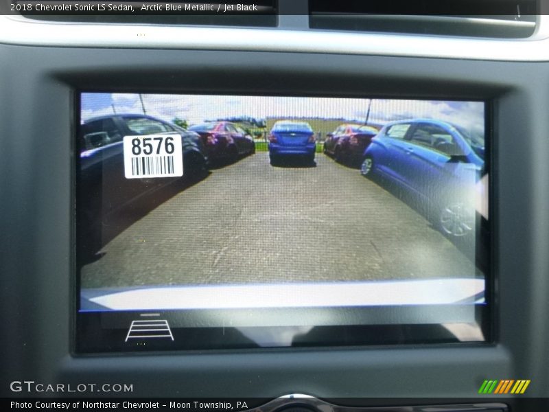 Arctic Blue Metallic / Jet Black 2018 Chevrolet Sonic LS Sedan