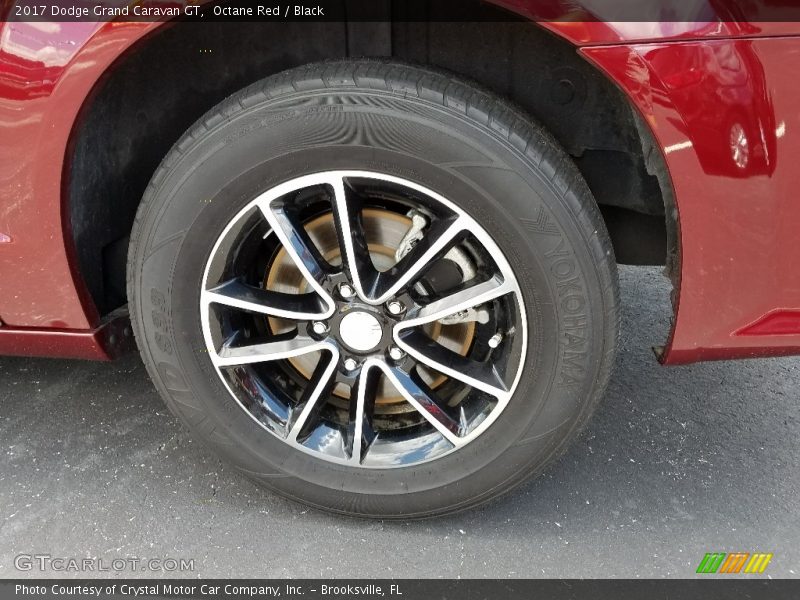 Octane Red / Black 2017 Dodge Grand Caravan GT