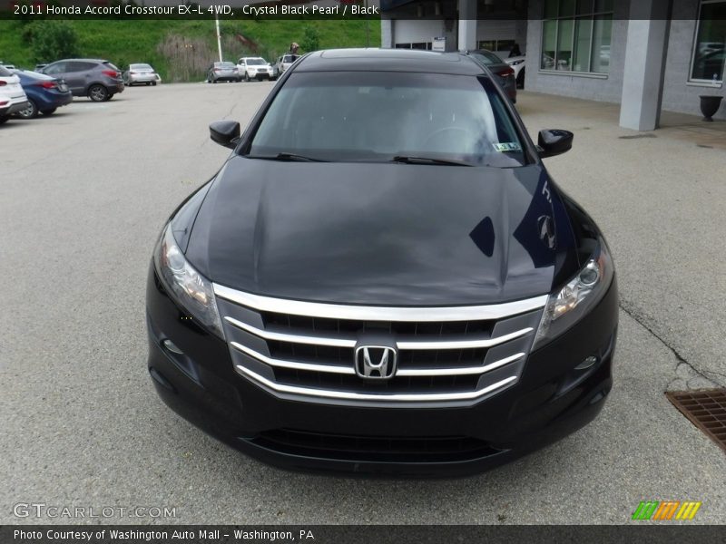 Crystal Black Pearl / Black 2011 Honda Accord Crosstour EX-L 4WD