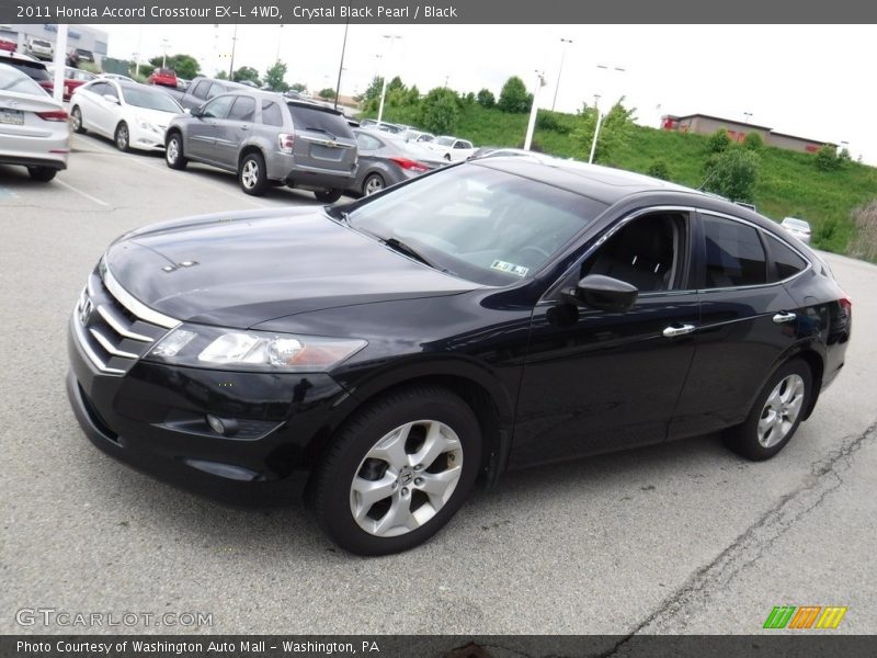 Crystal Black Pearl / Black 2011 Honda Accord Crosstour EX-L 4WD