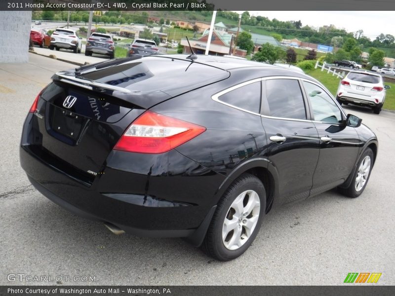 Crystal Black Pearl / Black 2011 Honda Accord Crosstour EX-L 4WD