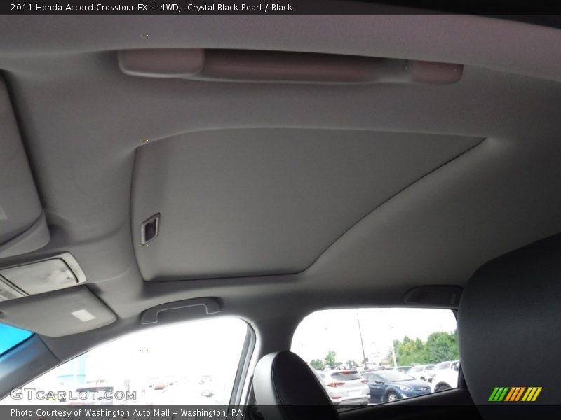 Crystal Black Pearl / Black 2011 Honda Accord Crosstour EX-L 4WD