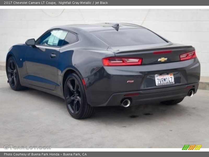 Nightfall Gray Metallic / Jet Black 2017 Chevrolet Camaro LT Coupe