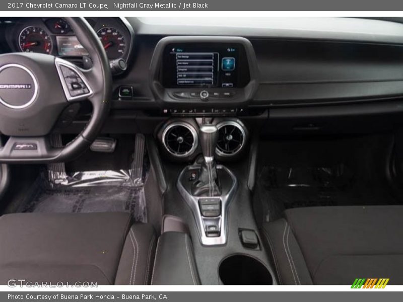 Nightfall Gray Metallic / Jet Black 2017 Chevrolet Camaro LT Coupe