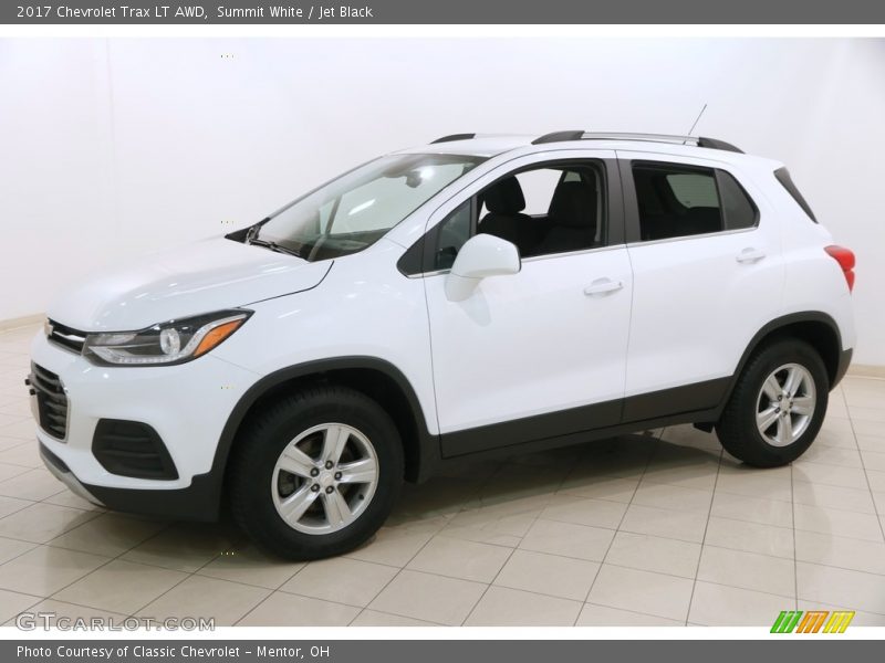 Summit White / Jet Black 2017 Chevrolet Trax LT AWD