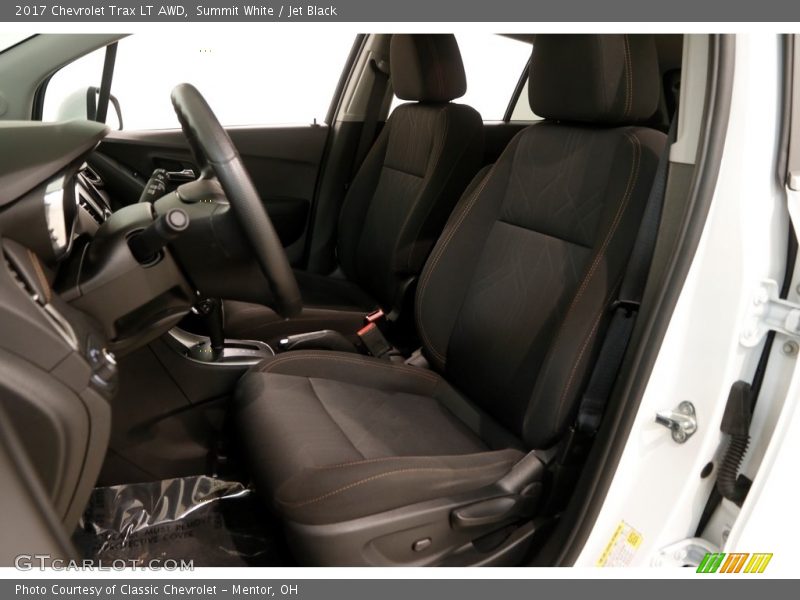 Summit White / Jet Black 2017 Chevrolet Trax LT AWD