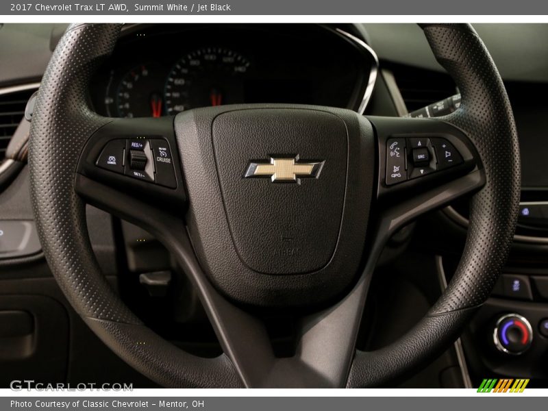 Summit White / Jet Black 2017 Chevrolet Trax LT AWD