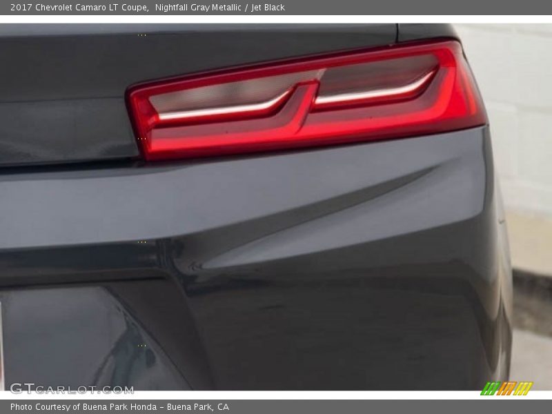 Nightfall Gray Metallic / Jet Black 2017 Chevrolet Camaro LT Coupe