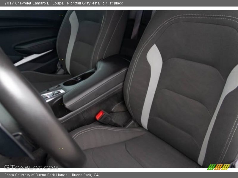 Nightfall Gray Metallic / Jet Black 2017 Chevrolet Camaro LT Coupe
