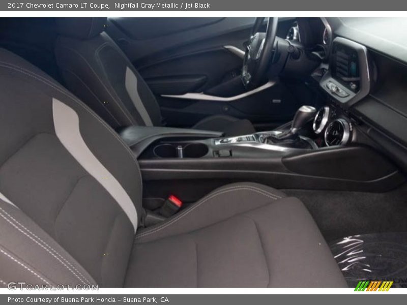 Nightfall Gray Metallic / Jet Black 2017 Chevrolet Camaro LT Coupe