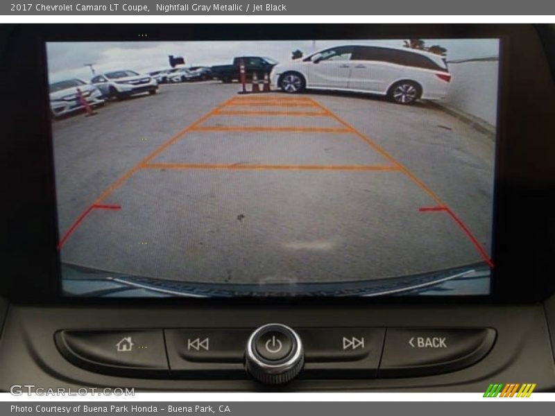 Nightfall Gray Metallic / Jet Black 2017 Chevrolet Camaro LT Coupe