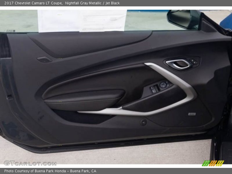 Nightfall Gray Metallic / Jet Black 2017 Chevrolet Camaro LT Coupe