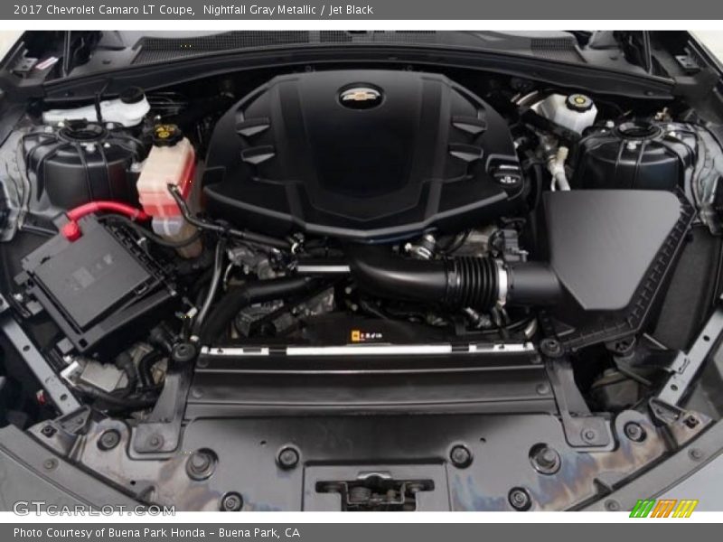 Nightfall Gray Metallic / Jet Black 2017 Chevrolet Camaro LT Coupe